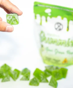 Baked Bags Sour Green Apple THC Gummies